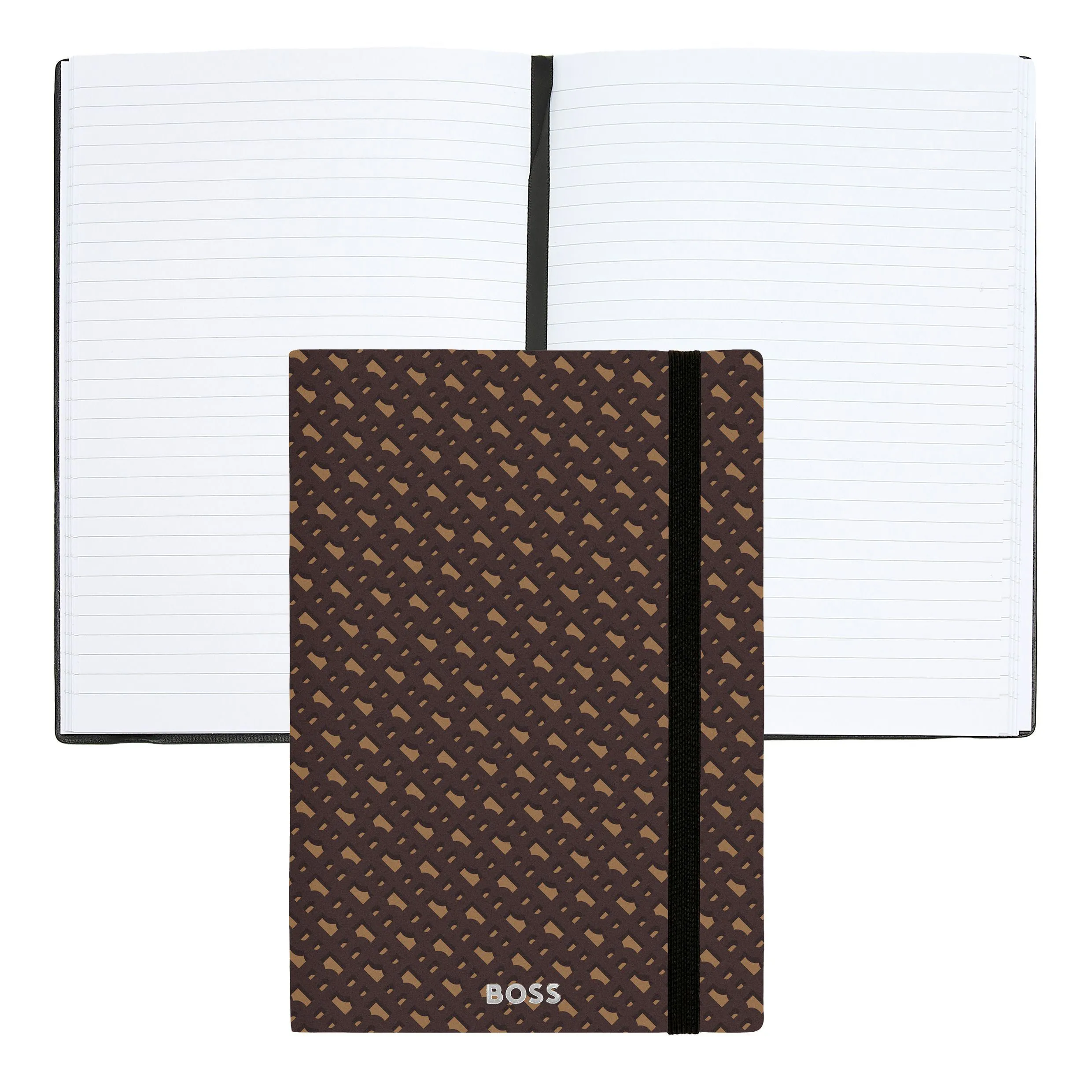 Рекламен бележник A5 Monogram Camel Lined