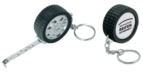 Рекламен ключодържател с ролетка 1м. WHEEL