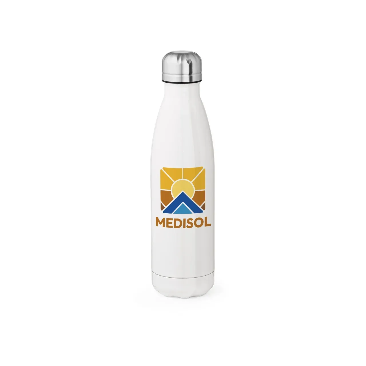 Рекламна стоманена термобутилка за сублимация 535 ml