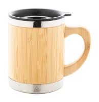 Рекламна бамбукова термочаша 300 ml