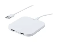 Рекламно безжично зарядно 10W с 2 USB порта