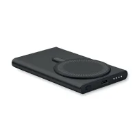 Рекламна магнитна безжична външна батерия 5000 MAH