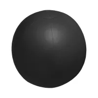 Рекламна плажна топка изцяло черна PLAYO (ø28 cm)