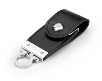 Рекламна преносима памет с кожа - USB-32GB