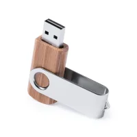 Рекламна USB памет бамбук - 16 GB